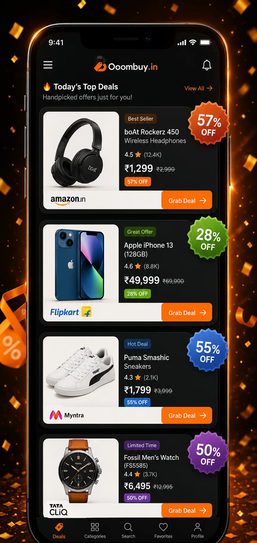 BoomBuy app screenshot